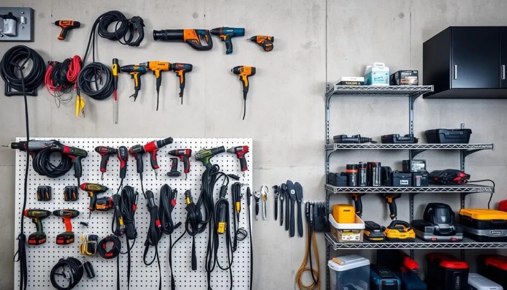Power Tool Storage Organization Power Tool Storage Organization
