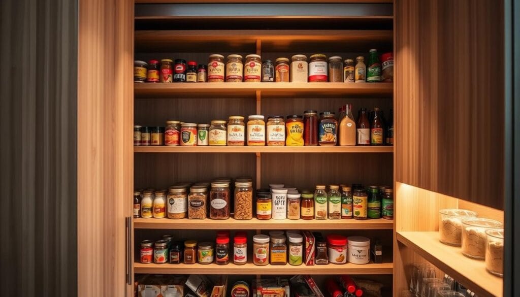 Sliding Pantry Shelves Organization Sliding Pantry Shelves Organization