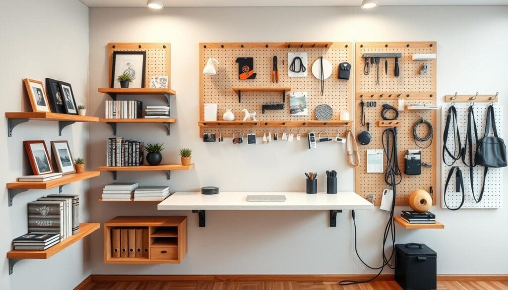 Wall-Mounted Desk Storage Solutions Wall-Mounted Desk Storage Solutions