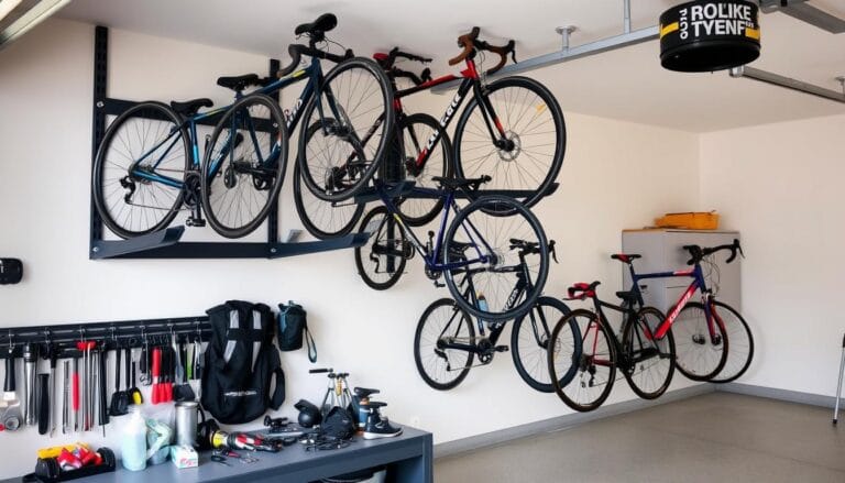 garage bike rack