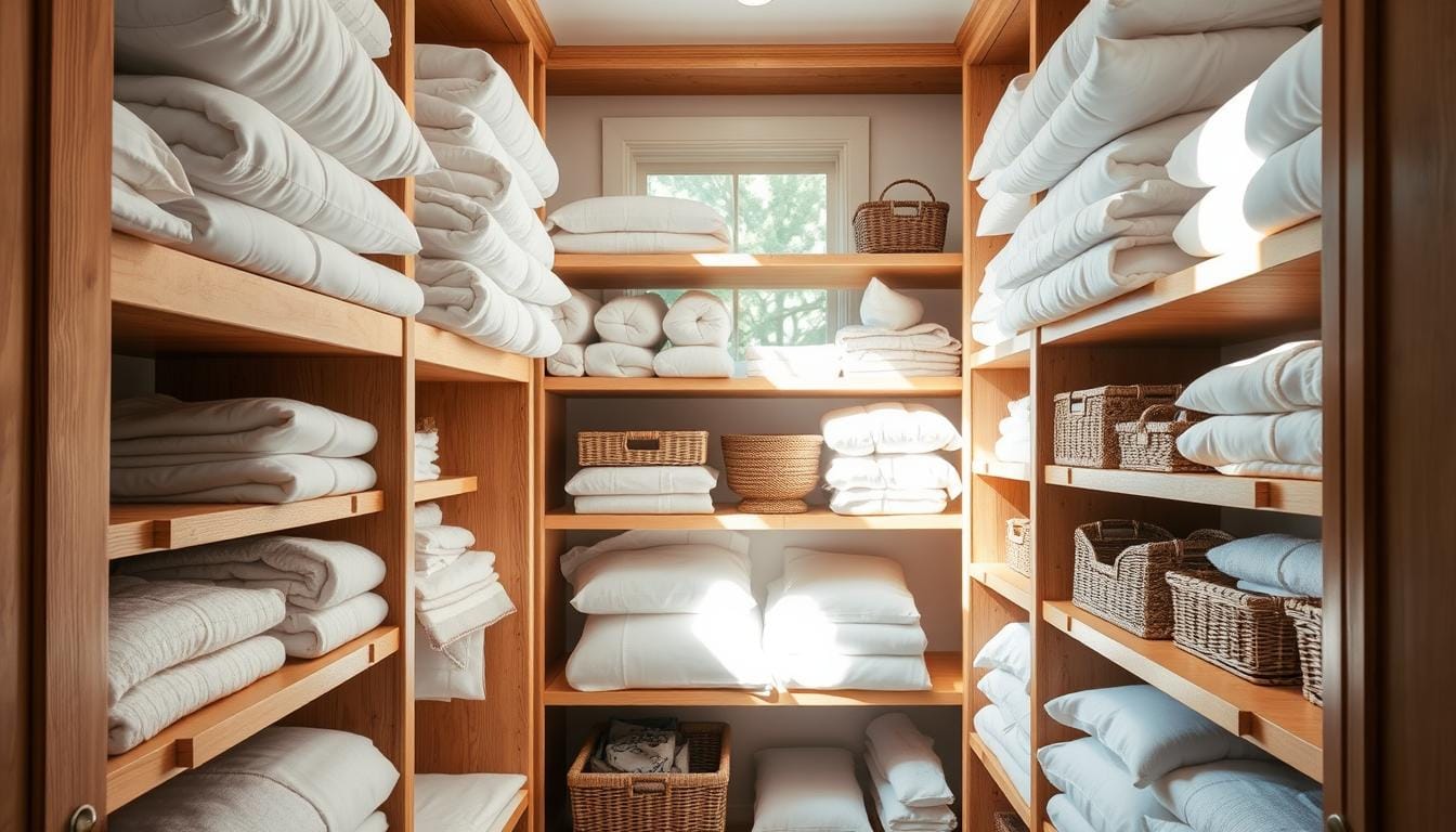 linen closet organization ideas