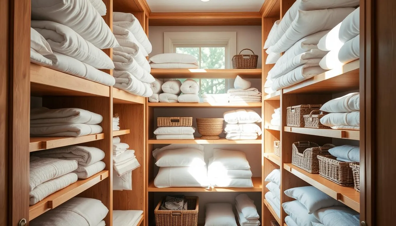 linen closet organization ideas